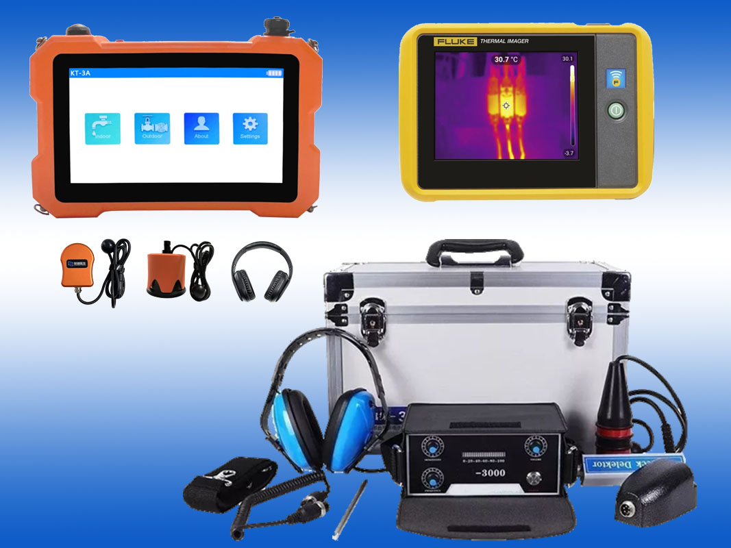 Vízszivárgás kereső műszer