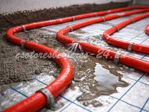 Padlófűtés ereszt